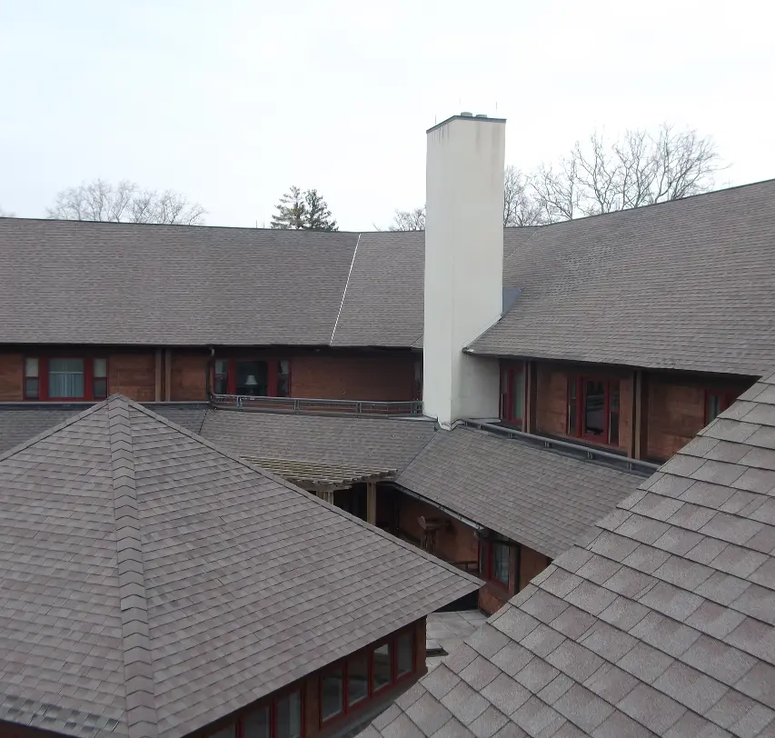 Shingle Roof Replacement on a large apartment complex in East Hartford, CT 