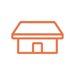 Flat roofing icon