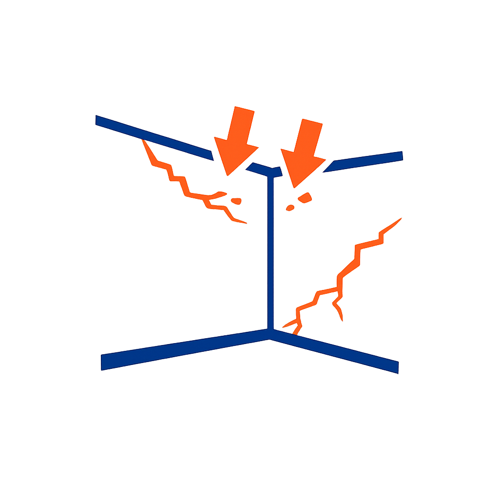 cracked walls icon